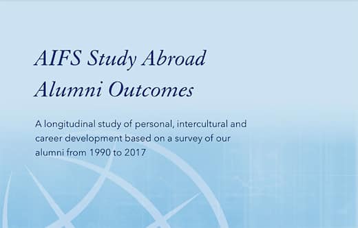 AIFS Study Abroad Alumni Outcomes.