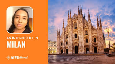 Alexis in Milan, Italy