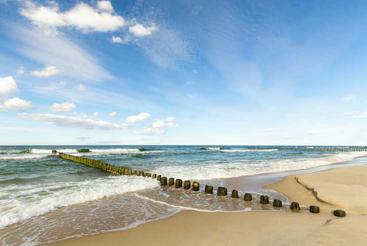 A beach at the Baltic Sea.