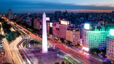 Buenos Aires, Argentina at night