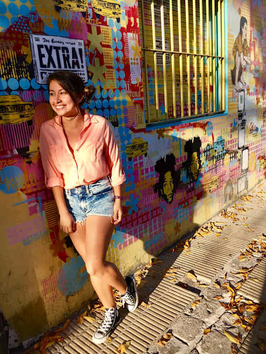 AIFS Abroad student in Buenos Aires, Argentina.