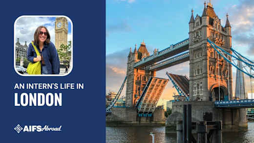 AIFS Abroad student video.