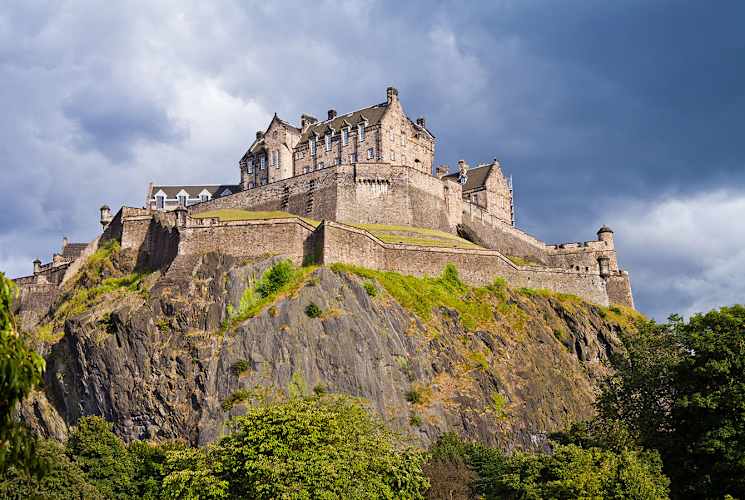 Edinburgh Castle.