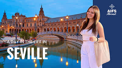 Ellie in Seville, Spain