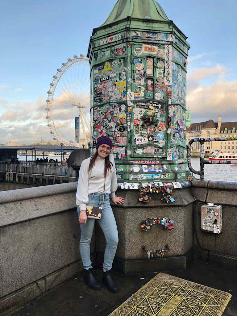 A student in Budapest, Hungary.