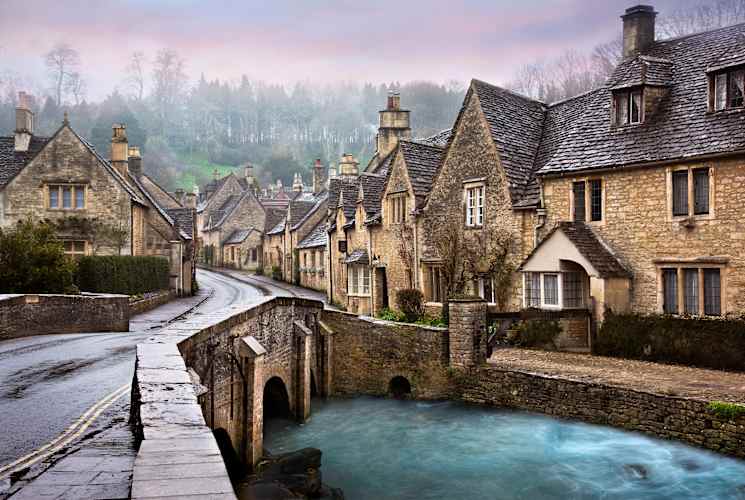 The Cotswolds, to the west of London, England.