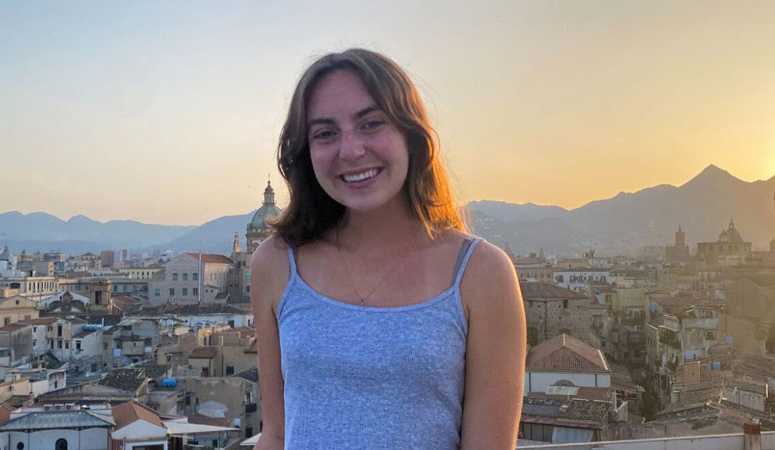 AIFS Abroad featured student Emily in Rome, Italy.