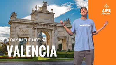 Gabe in Valencia, Spain