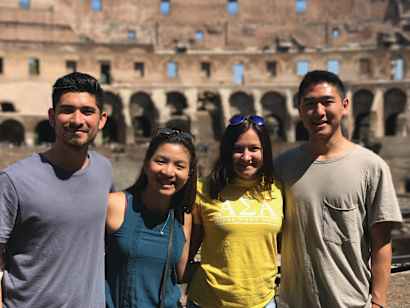 Stdents in Granada Spain