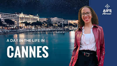 Hannah in Cannes, France