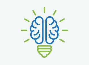 Icon - Ideas and Collaboration.