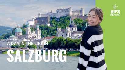 A day in the life in Salzburg - January Term Video.