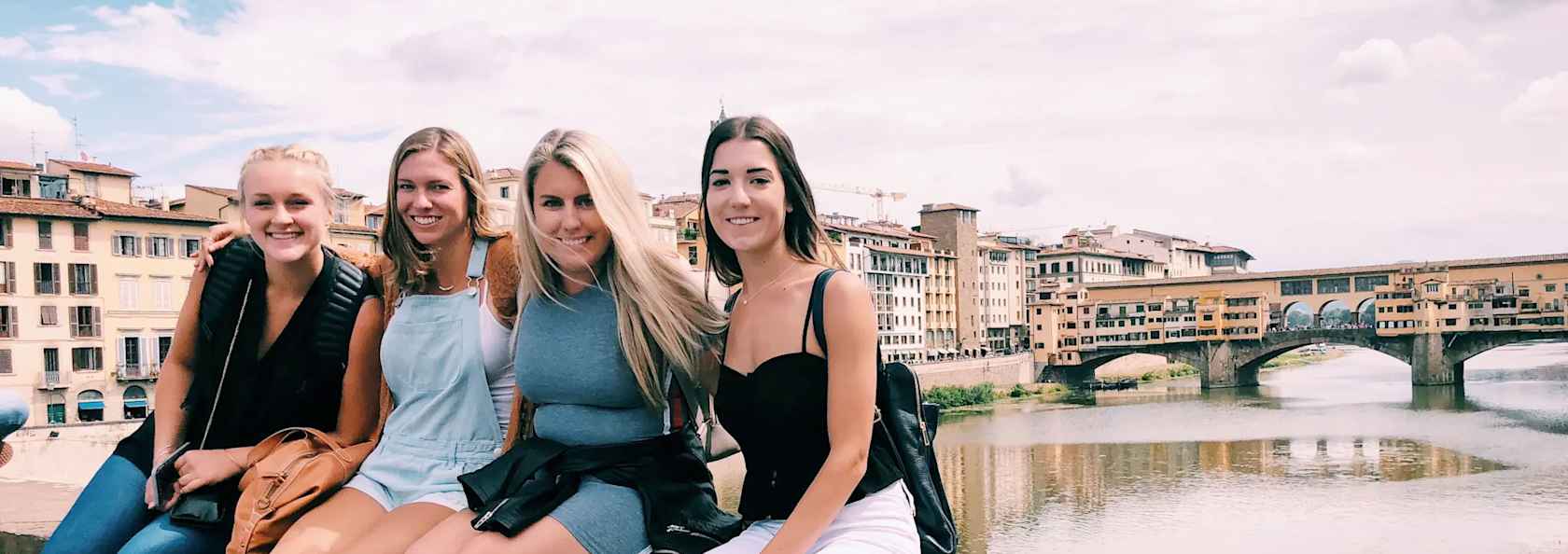 AIFS Abroad students in Florence, Italy.