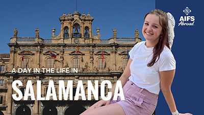 Julia in Salamanca, Spain