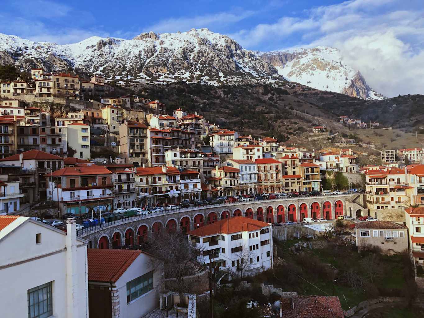 Buildings in Greece.