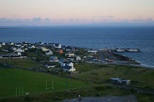 An aerial view of Limerick, Ireland.