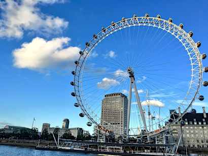 A ferris wheel in London.