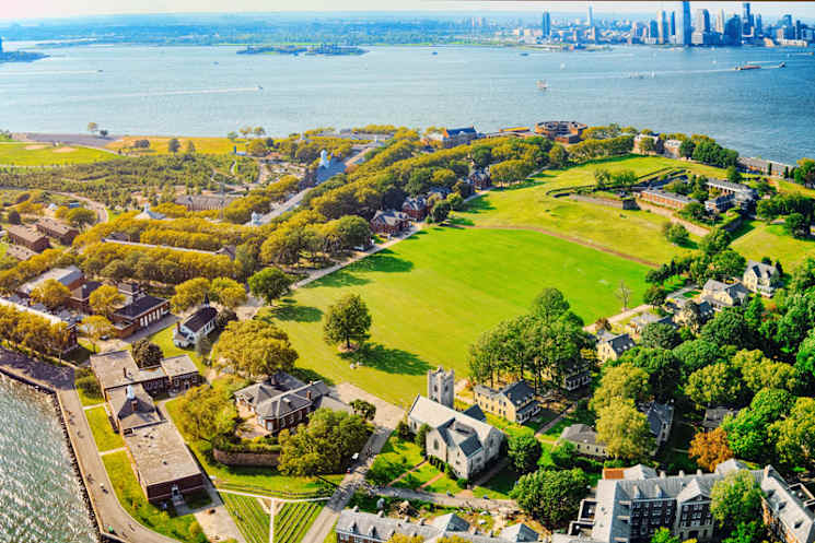 Governors Island in NYC.