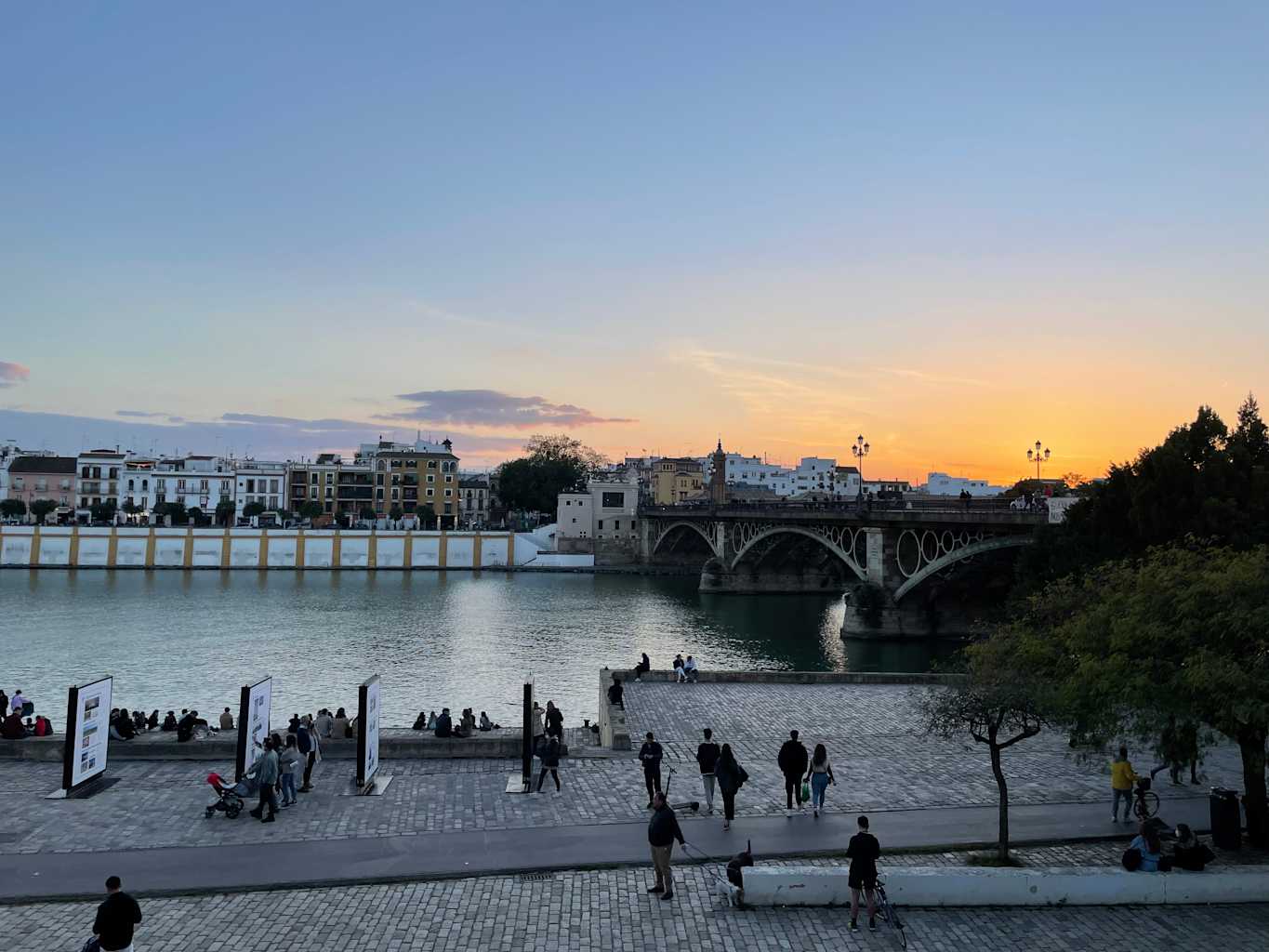 Aerial view of Seville.