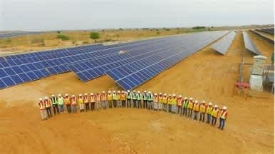 300 MW Solar PV Plant at Bhadla, Rajasthan