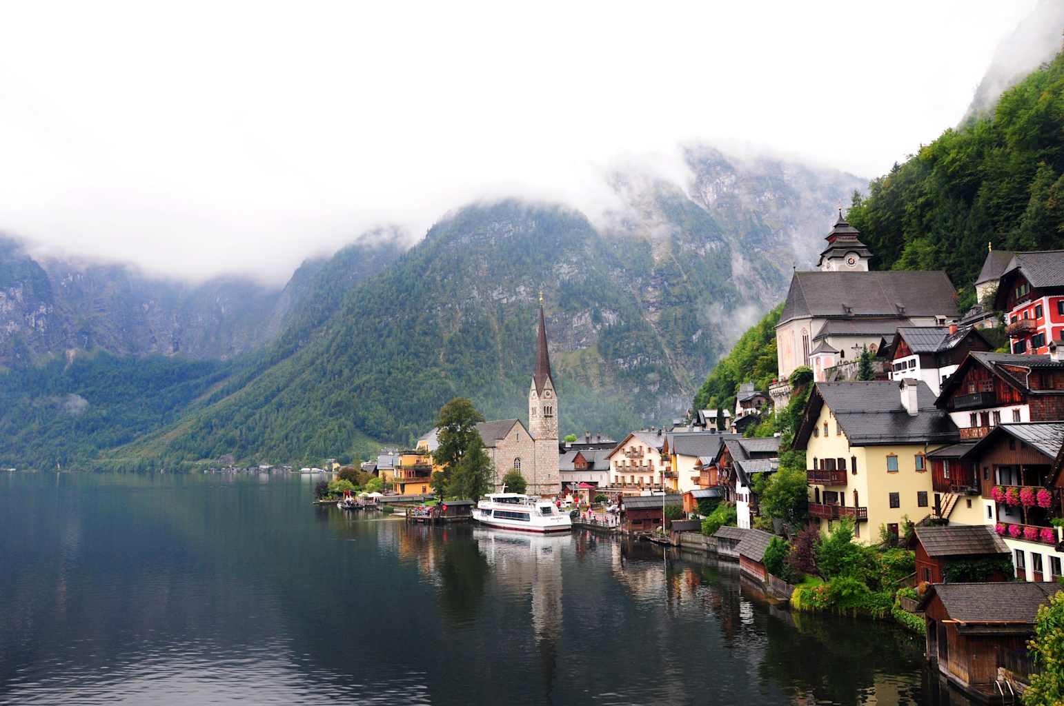 Salzburg, Austria landscape.
