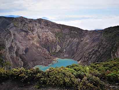 An aerial view of Cost Rica.