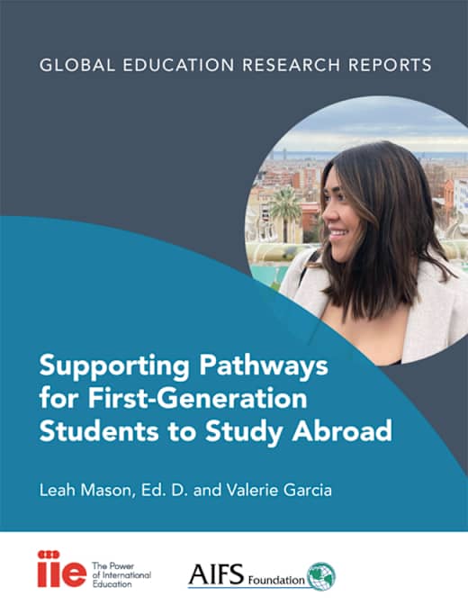 Supporting First-Generation Students to Study Abroad