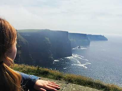 A student in Northern Ireland.