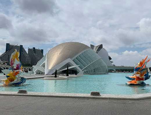A pool in Valencia, Spain.