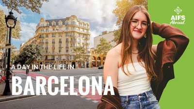 AIFS Abroad video - Sophie in Barcelona.