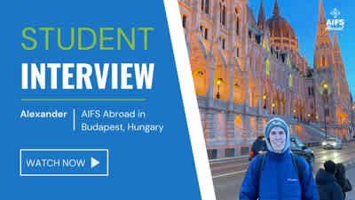 Video: Q&A with Alexander | AIFS Abroad Student.