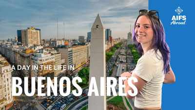 AIFS Abroad video - Angelica in Buenos Aires.