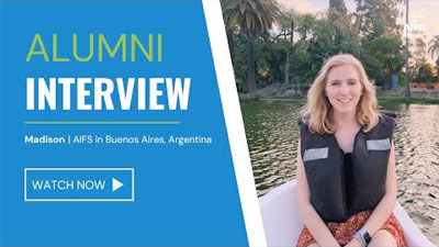 AIFS Abroad video - Madison in Buenos Aires.
