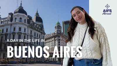 AIFS Abroad video - Megan in Buenos Aires.