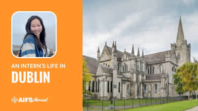 AIFS Abroad video - Rikako in Dublin.