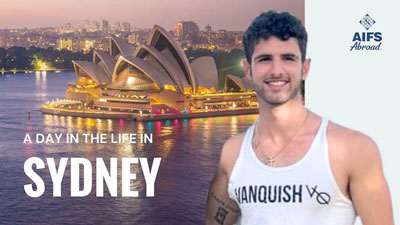 AIFS Abroad video - Luka in Sydney.