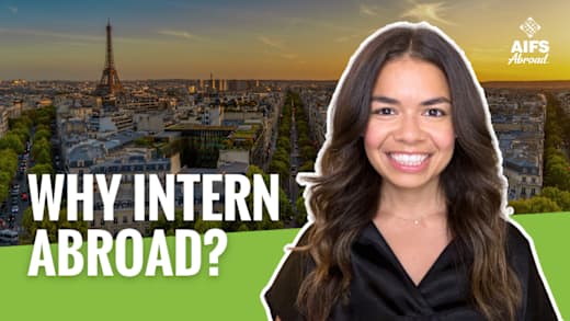 Why Intern Abroad video