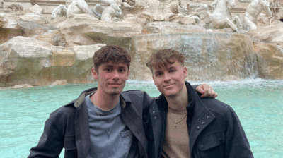 AIFS Abroad student Troy in Rome, Italy