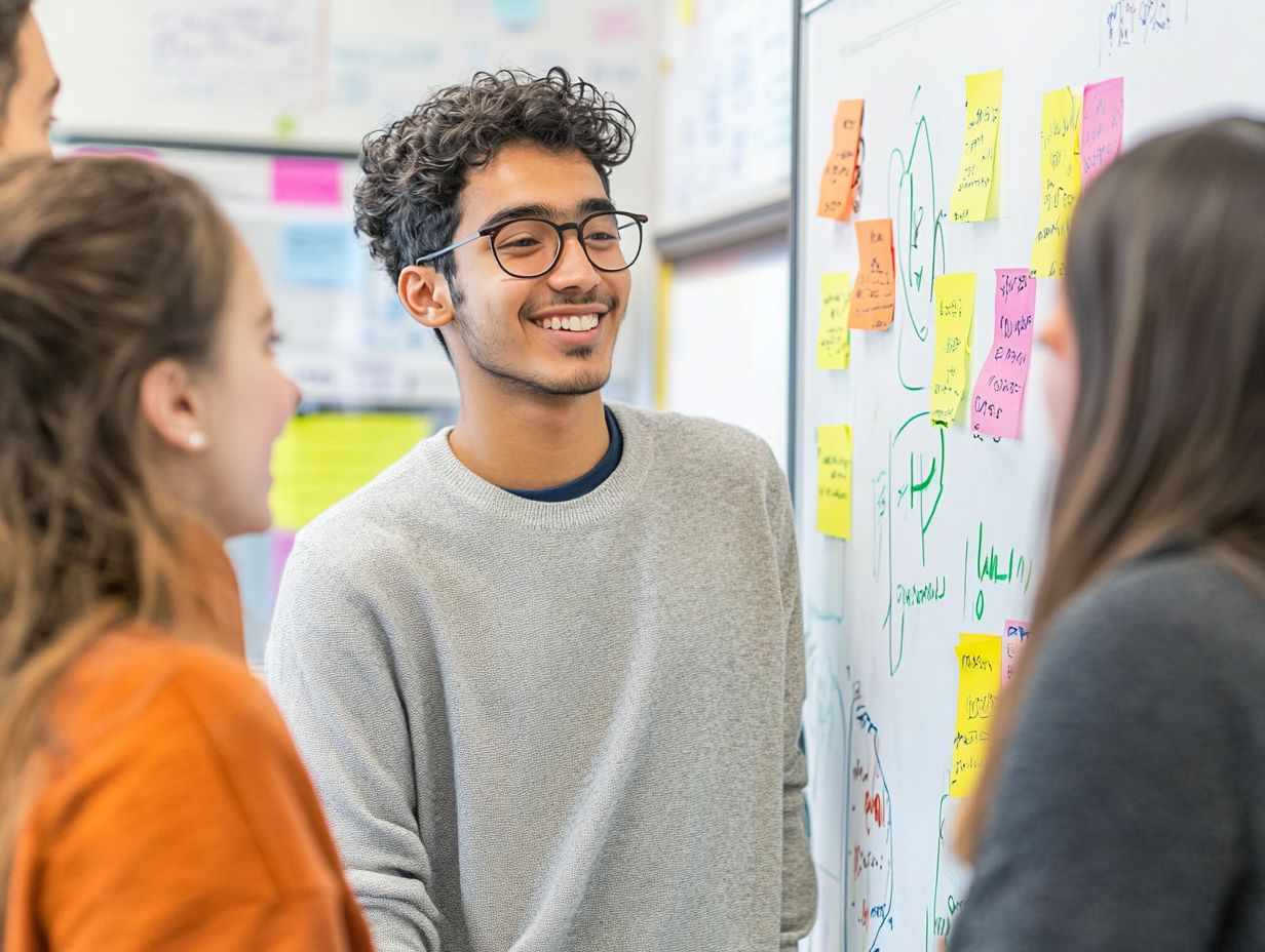 Students engaging in community projects