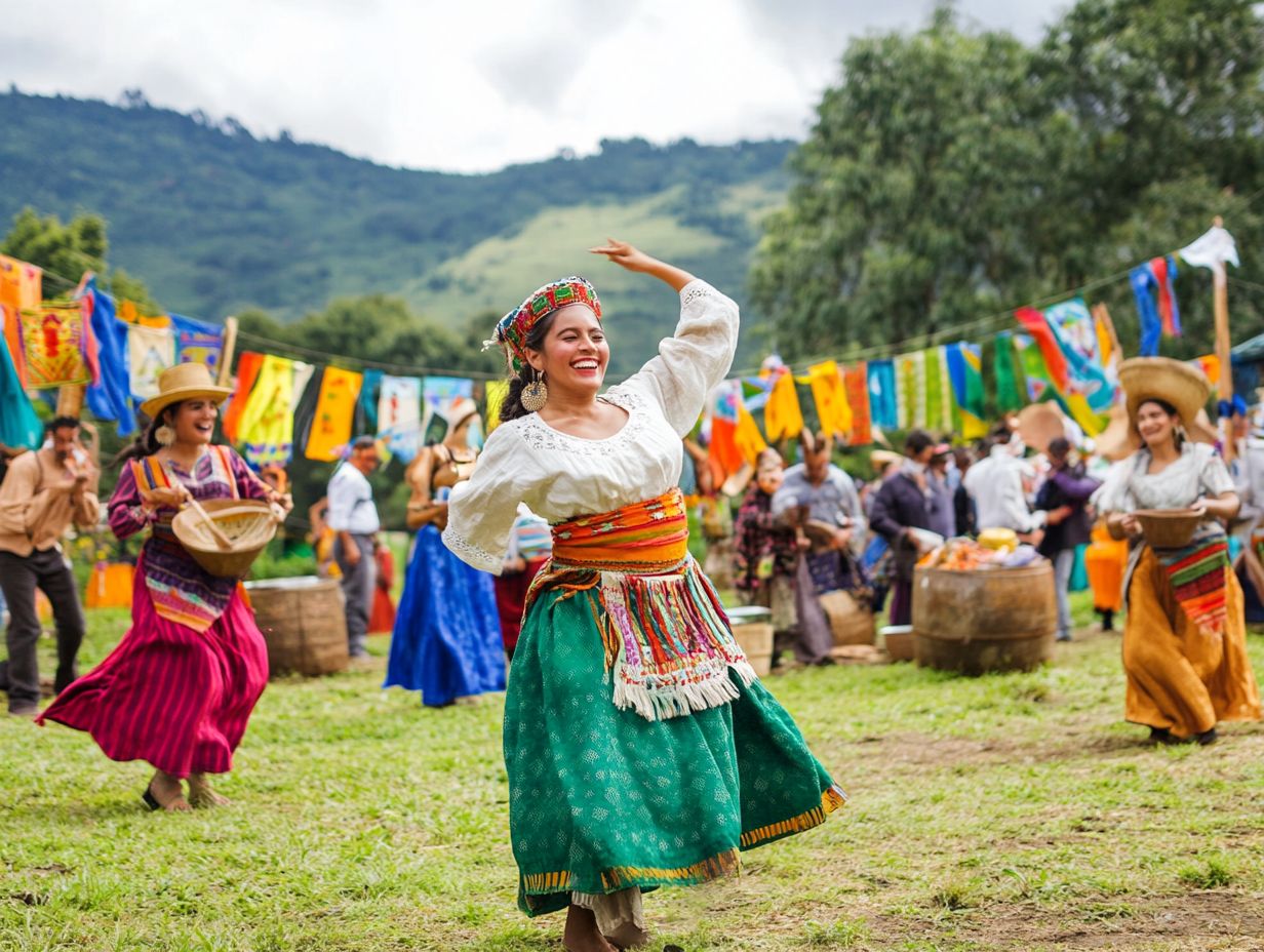 Community engagement during cultural celebrations