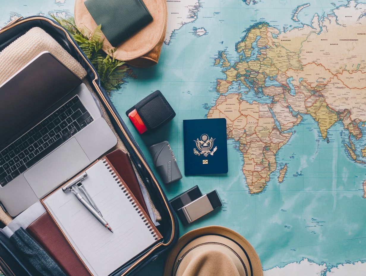 How can I save space while packing for studying abroad?