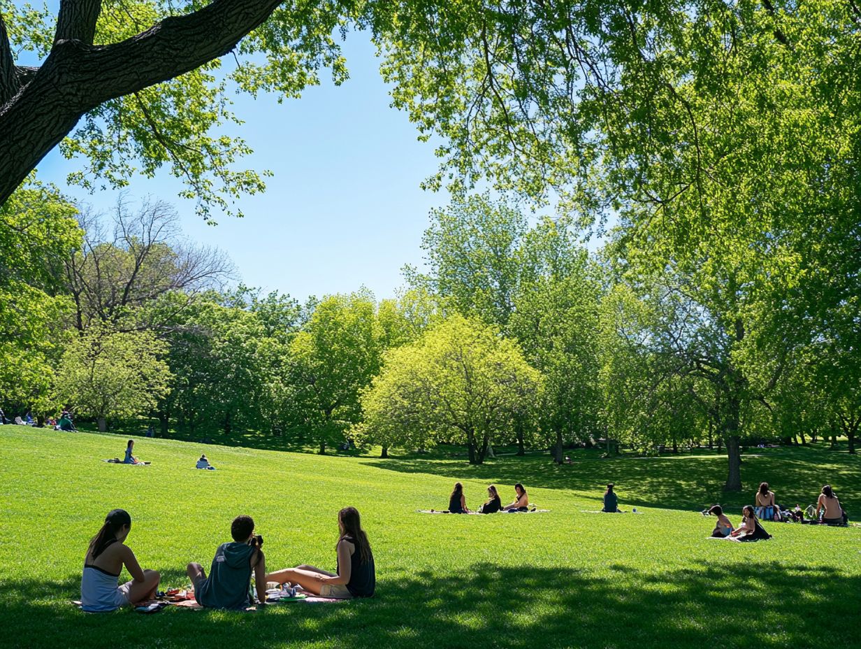 Are there any educational opportunities for students while exploring nature?