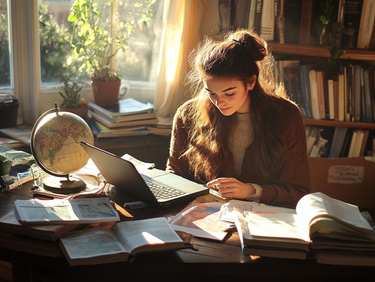 An image illustrating insider tips and personal experiences while studying abroad