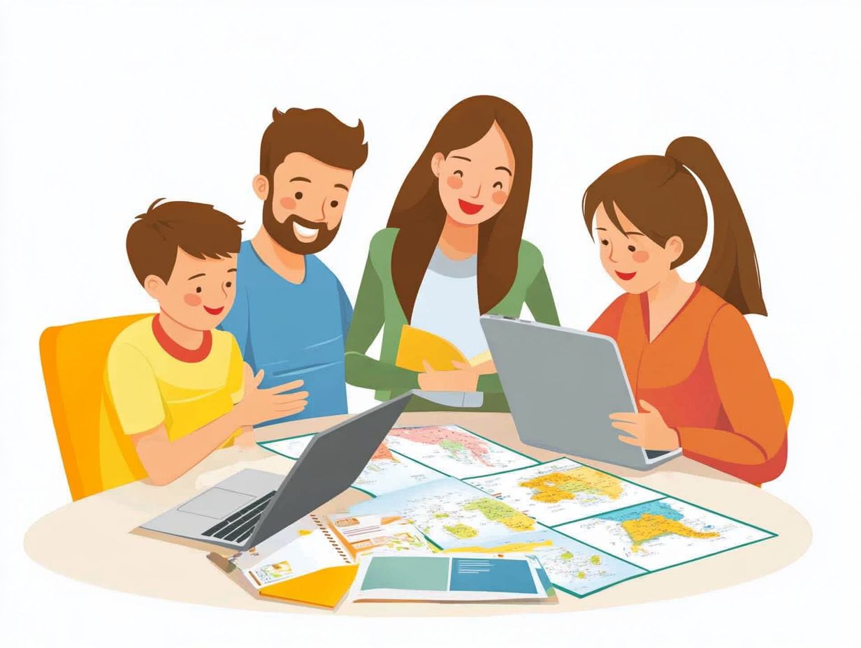 How can I involve my family in the planning process?