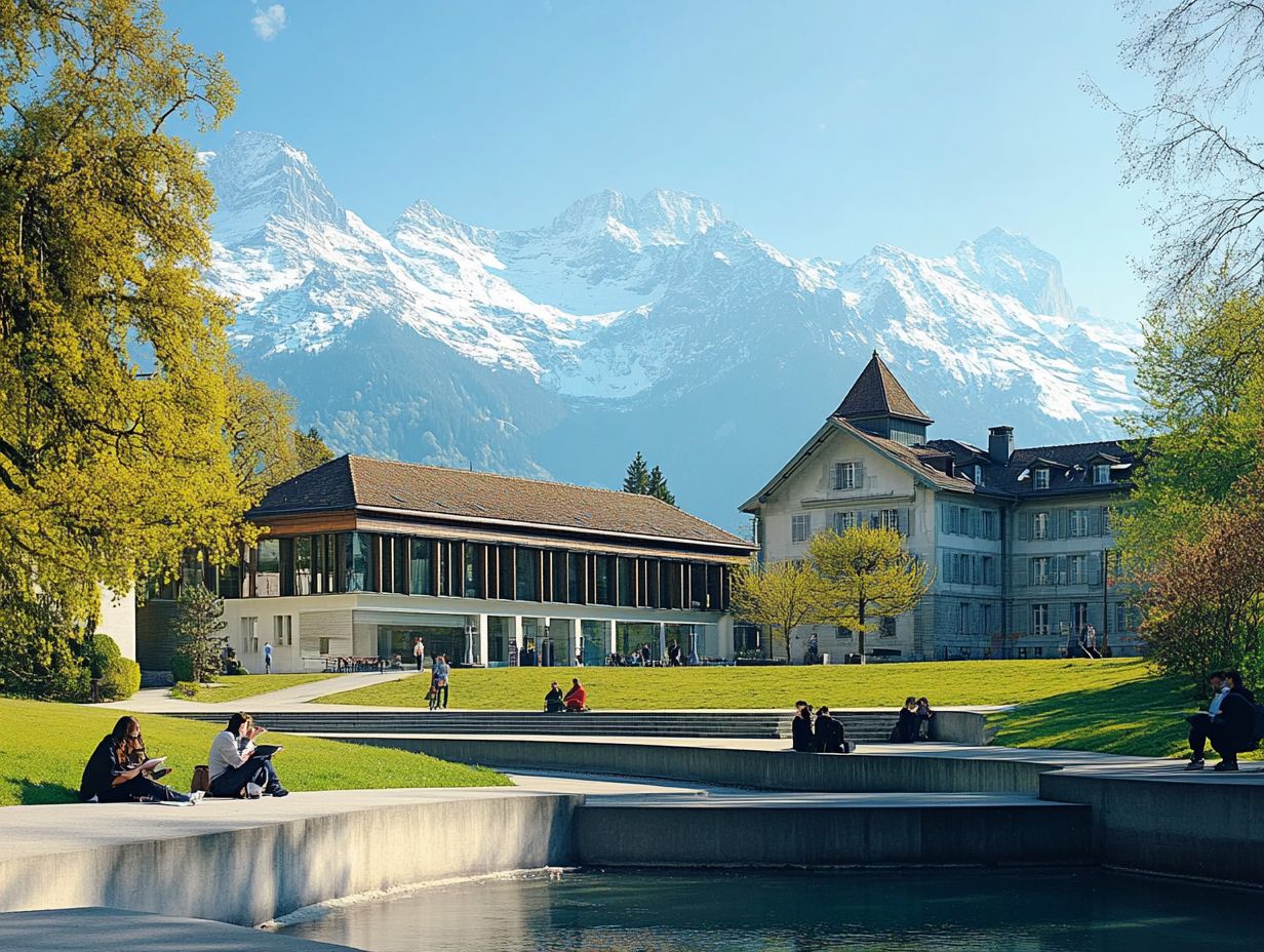 List of the top 10 study programs in Switzerland.