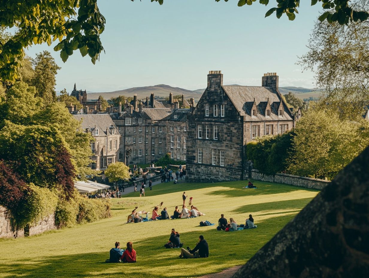 Students studying in Scotland showing various visa requirements